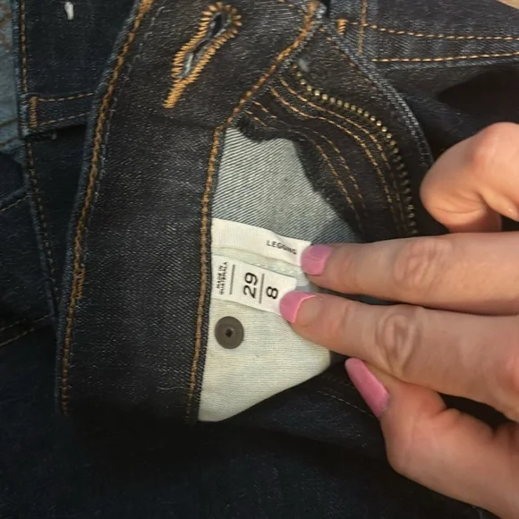 Denim leggings - Picture 2 of 2